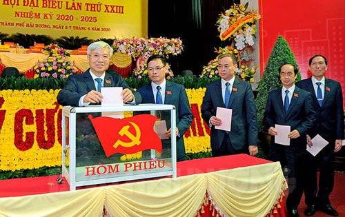 Đại hội đại biểu Đảng bộ TP Hải Dương lần thứ XXIII thành công tốt đẹp